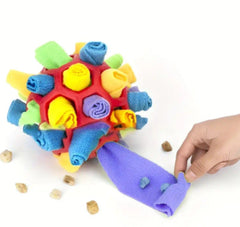 Dog Puzzle Treat Ball with *Free bag of treats