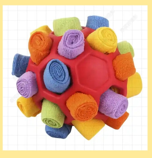 Dog Puzzle Treat Ball with *Free bag of treats