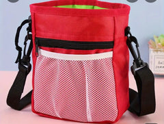 Dog Multi pocket walking bag includes * Free bag of treats.