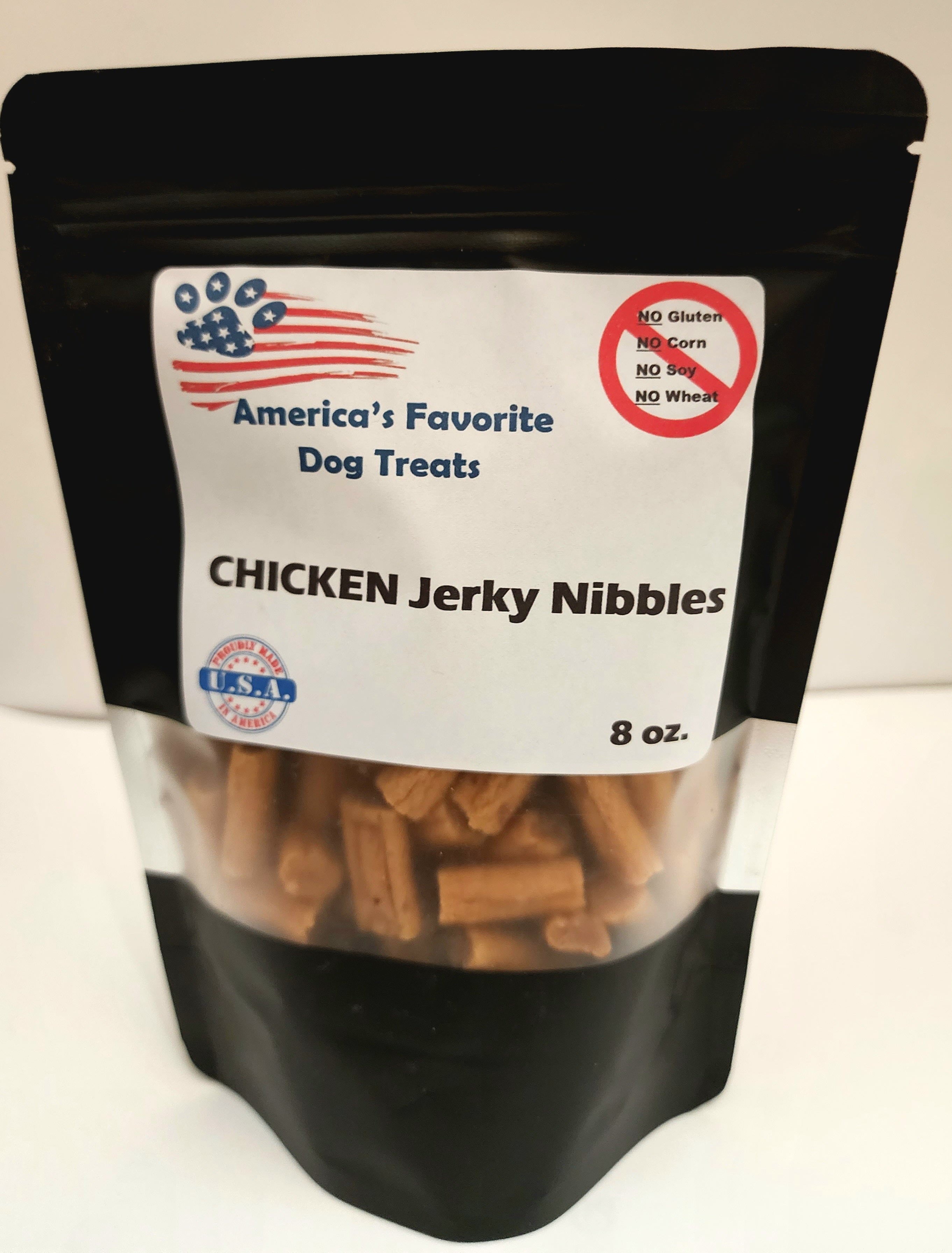 Chicken Jerky Nibbles 8oz America s Favorite Dog Treats